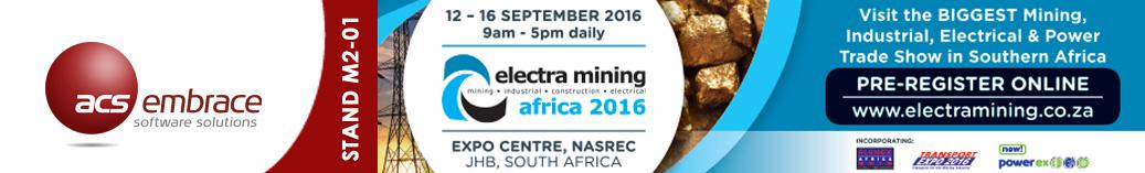 2 -Electra Mining Booth 2016
